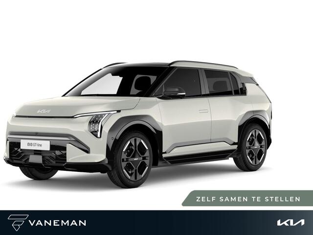 KIA EV3 GT-PlusLine AWD 81.4 kWh | Vierwielaandrijving | Elektrisch glazen schuif-/kanteldak |
