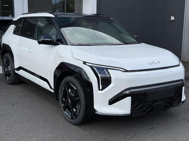 KIA EV3 GT-PlusLine 81.4 kWh | Direct leverbaar | Actieprijs incl. lopende Kia inruilpremie | Schuif/kantel dak | Stoelverwarming/ventilatie | Elektrische voorstoel(en) | Elektrische achterklep |
