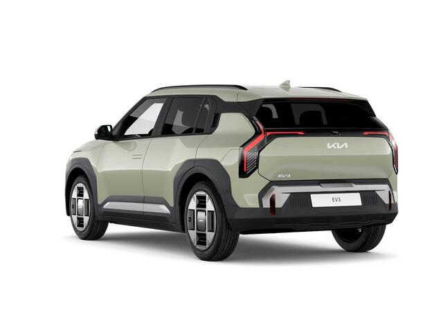 KIA EV3 Plus Advanced 81.4 kWh | Actieprijs* | Navi. | Clima. | Adapt. Cruise. | Dodehoekassistentie | Stoel&Stuur Verwarming | Glazen Kanteldak | Vegan Lederen Stoelbekleding | Harman Kardon