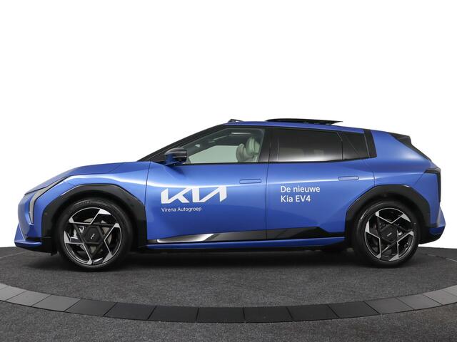 KIA EV4 Hatchback GT-PlusLine 81.4 kWh - DEMO - Head-up Display - 360 Camera - Stoelverwarming/ventilatie - Glazen Schuif-/kanteldak - Elektrisch verstelbare voorstoelen - Dodehoekcamera - Fabrieksgarantie tot 10-2032 - Direct leverbaar!