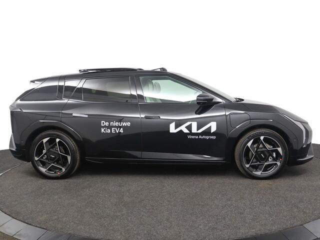 KIA EV4 GT-PlusLine 81.4 kWh Stoel/Stuur verwarming - Stoel ventilatie - Matrix koplampen - Geheugen bestuurdersstoel - Head-up display - 360 graden camera - Adaptive cruise control - Fabrieksgarantie t/m 03-10-2032