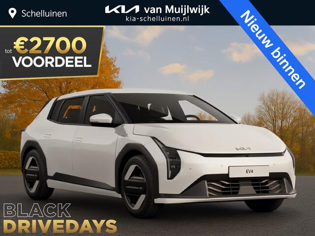 KIA EV4 Air 58.3 kWh ¤34.995,- RIJKLAAR! Nu ¤2.700,- voordeel! Nu extra scherp geprijsd!