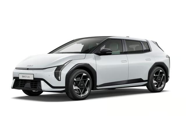 KIA EV4 GT-Line Business Edition 81.4 kWh | Adaptieve cruise control | Stoel- en stuurwielverwarming | Achteruitrijcamera | 19" LM velgen GT-Line | LED-koplampen |