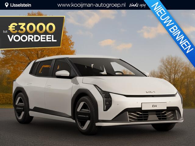 KIA EV4 Air 58.3 kWh Nu ¤3.000,- voordeel! Nu tijdelijk extra scherp geprijsd!