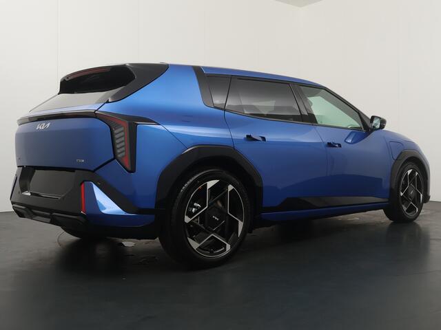 KIA EV4 GT-Line Business Edition 81.4 kWh - Stoel/Stuur verwarming - Achteruitrij camera - Navigatie - Apple Carplay/Android Auto - Bluetooth - Adaptive cruise control - Keyless entry Fabrieksgarantie t/m 25-12-2032