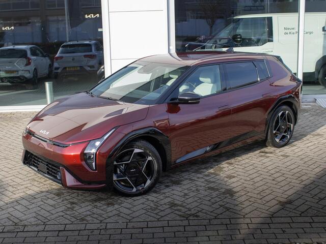 KIA EV4 GT-Line Business Edition 81.4 kWh | DIRECT LEVERBAAR | Navi. | Stoel&Stuur Verwarming | Clima. | Lichtmetalen velgen | LED | Dodehoekassistentie | GT-Line Vegan Lederen Stoelbekleding