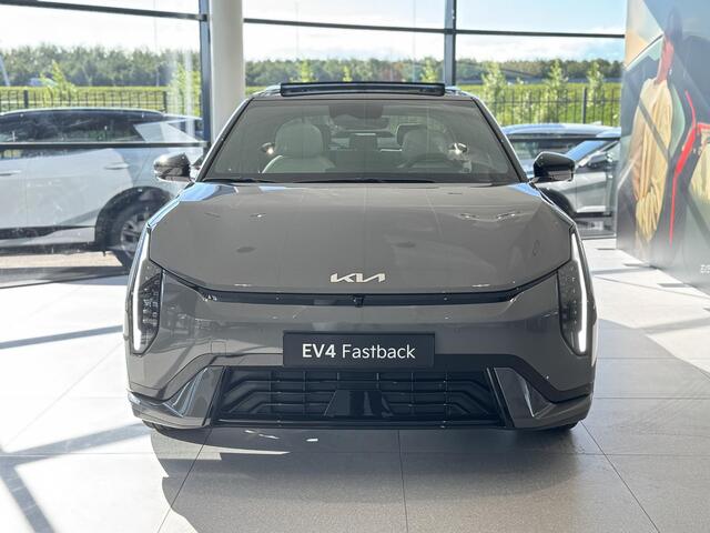KIA EV4 Fastback GT-PlusLine 81.4 kWh | Panoramaschuifdak | Head-up display | Stoelventilatie voorstoelen | Harman Kardon |