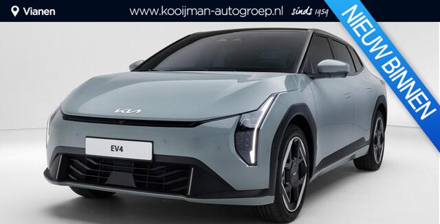 KIA EV4 Fastback GT-Line 81.4 kWh Black pearl | Snel Rijden | uit voorraad | inclusief premie