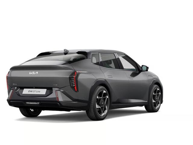 KIA EV4 Fastback GT-Line Business Edition 81.4 kWh | Navi. | Clima. | Stuur&Stoel Verwarming | Adapt. Cruise. | Achteruitrijcamera | GT-Line Vegan Lederen Stoelbekleding