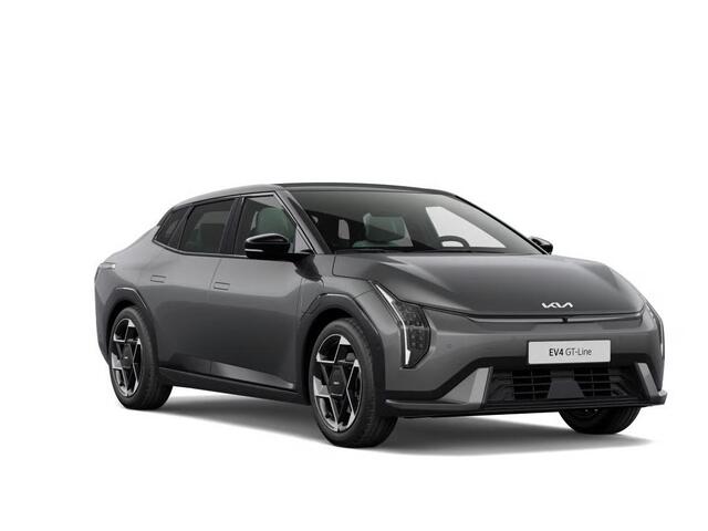 KIA EV4 Fastback GT-Line Business Edition 81.4 kWh | Navi. | Clima. | Stuur&Stoel Verwarming | Adapt. Cruise. | Achteruitrijcamera | GT-Line Vegan Lederen Stoelbekleding
