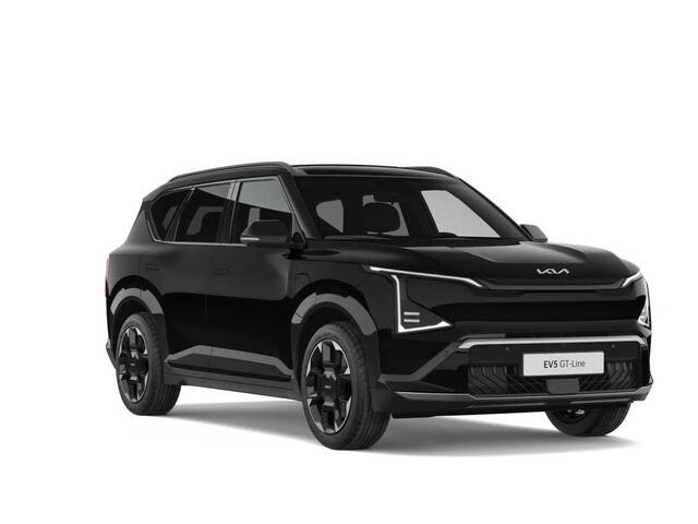 KIA EV5 GT-Line Business Edition 81.4 kWh | Actieprijs* | Navi. | Clima. | Adapt. Cruise. | Dodehoekassistentie | Achteruitrijcamera | GT-Line Bekleding In Vegan Leder | Panodak