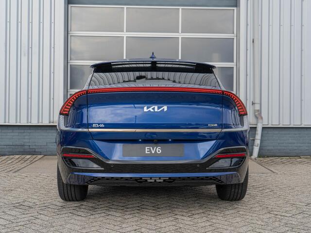KIA EV6 GT-Line 77.4 kWh Uit Voorraad leverbaar | Navi | Adapt. Cruise | Schuif-/kanteldak | Stoel-/stuurverwarming | 360 camera