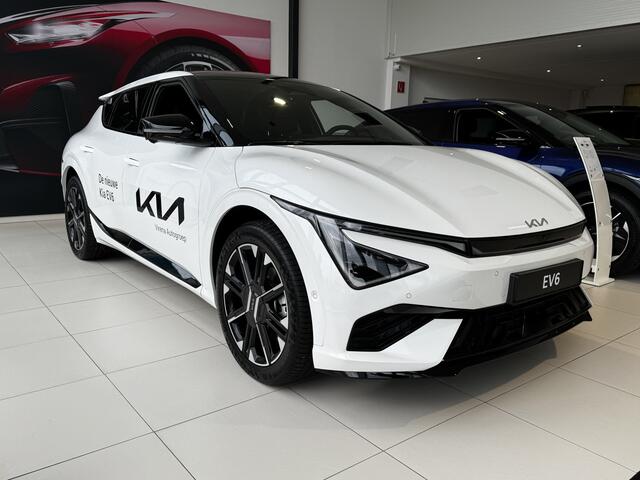 KIA EV6 GT-Line 84 kWh - Uit voorraad leverbaar - Facelift - LED - Stoel-/stuurverwarming - Panorama dak - Fabrieksgarantie tot 09-2031