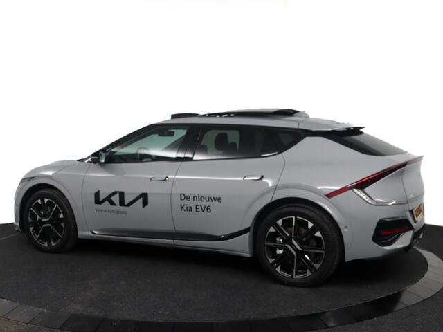 KIA EV6 GT-Line 84 kWh (Nieuw model) - Uit voorraad leverbaar - Facelift - LED - Stoel-/stuurverwarming - Panorama dak - Fabrieksgarantie tot 10-2031