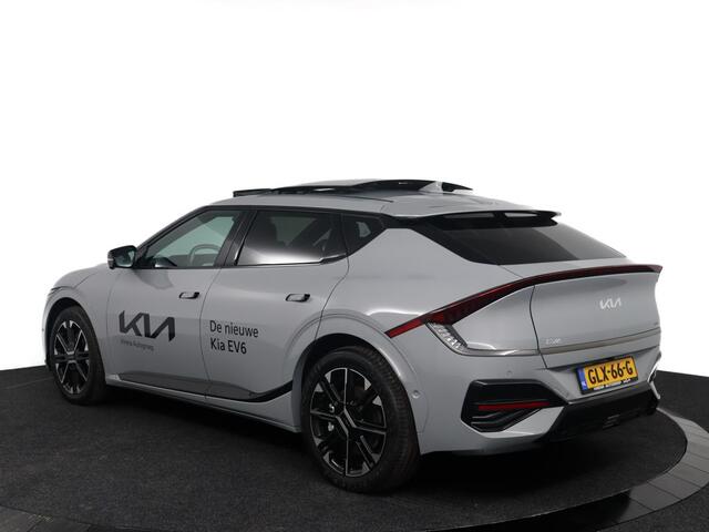 KIA EV6 GT-Line 84 kWh (Nieuw model) - Uit voorraad leverbaar - Facelift - LED - Stoel-/stuurverwarming - Panorama dak - Fabrieksgarantie tot 10-2031