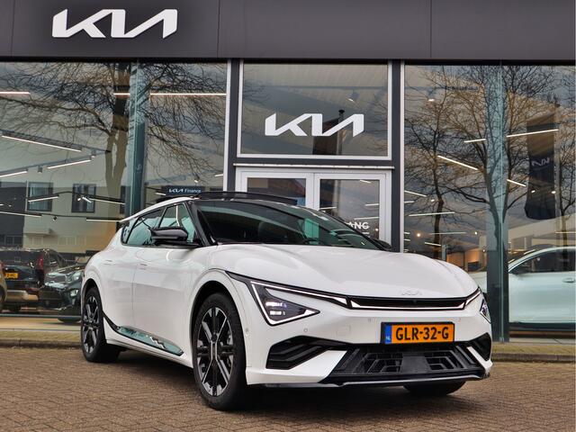 KIA EV6 GT-Line 84 kWh 229pk Pano-Dak LED Stoelverw.+Koeling PDC V+A Meridian Sound Keyless Head-Up Tot 10Jr.Kia-Garantie