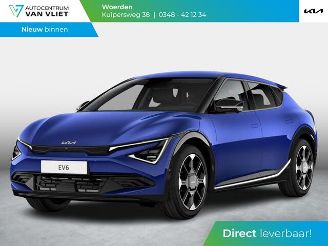 KIA EV6 Light Edition 63 kWh l Levering Maart l Yacht Blue l 428 km Actieradius