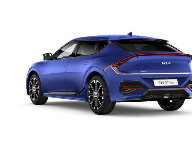KIA EV6 GT-Line AWD 84 kWh | Uit voorraad leverbaar | Yacht Blue Matte