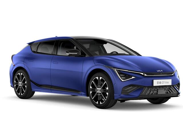 KIA EV6 GT-Line AWD 84 kWh | Uit voorraad leverbaar | Yacht Blue Matte
