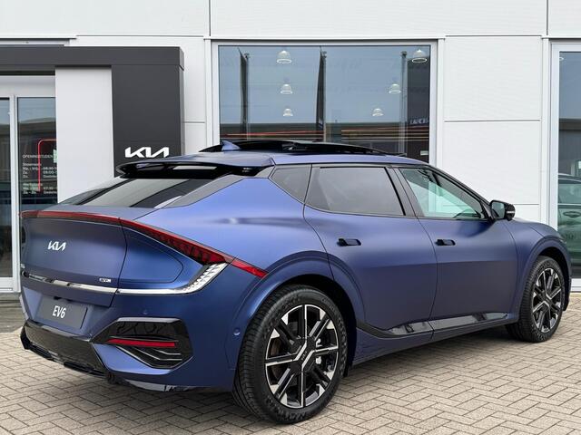 KIA EV6 GT-Line 84 kWh Yacht Blue Matte: alleen bij ons en direct leverbaar | UNIEKE KLEUR