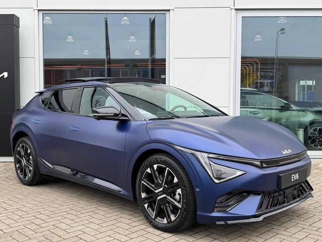 KIA EV6 GT-Line 84 kWh Yacht Blue Matte: alleen bij ons en direct leverbaar | UNIEKE KLEUR