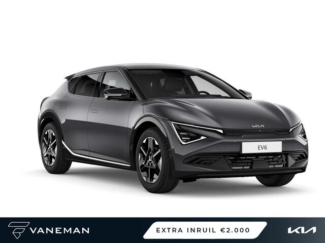 KIA EV6 Plus 63 kWh | Elektrisch verstelb. bestuurdersstoel met geheugen | Voorstoelen verwarmd