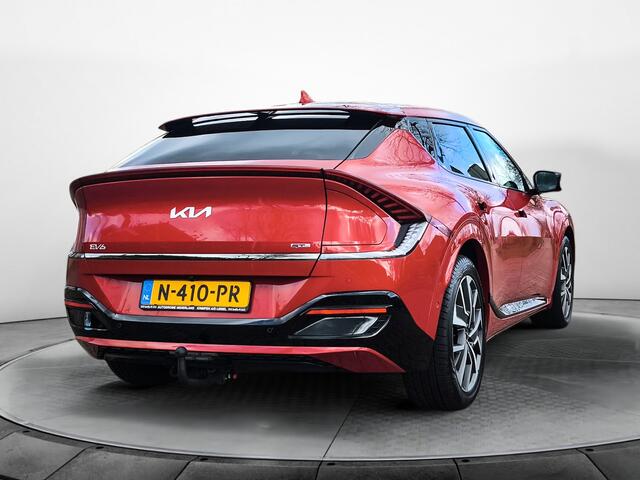 KIA EV6 GT-Line 77.4 kWh 2e-Eig. & Dealer-Onderh. BOVAG-Garantie, NL-Auto. Trekhaak, Panoramadak, Navigatie/Apple-Carplay/Android-Auto, Adaptieve-Cruise-Control, Full-Option's