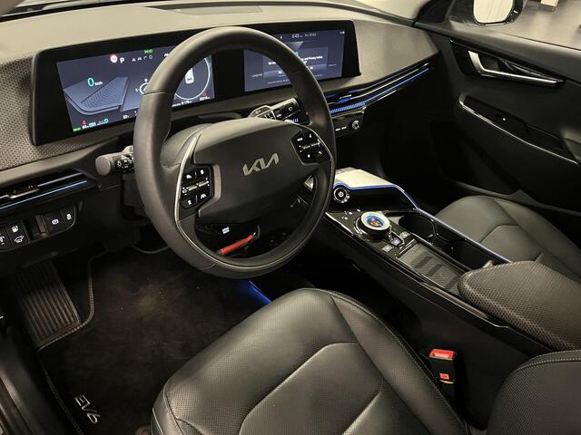 KIA EV6 Edition Advanced 77.4 kWh Elektrische Bestuurdersstoel, Adaptieve Cruisecontrol, Dodehoek Detectie, Stoel en Stuurverwarming, Elektronische Achterklep, Draadloze Telefoonlader