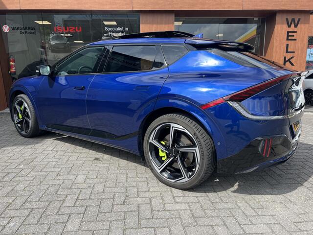 KIA EV6 GT AWD 77.4 kWh - 585 pk! - Alcantara bekl. | Stoel-/Stuurverw. | Schuif-/kanteldak | Apple/ android carplay