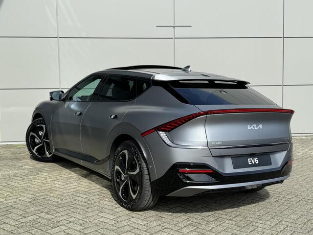 KIA EV6 GT-Line AWD 77.4 kWh | Trekhaak | 360 Camera | Stoel- en stuurwielverwarming | Stoelventilatie | Elektrisch Panoramadak | 20 inch |