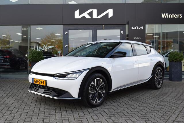 KIA EV6 77.4kWh Light ECC Cr.Control-Adaptief Navi+Camera+BT Leder/Stof Trekhaak 19"LMV 7.770km Tot 10Jr. Kia-Garantie