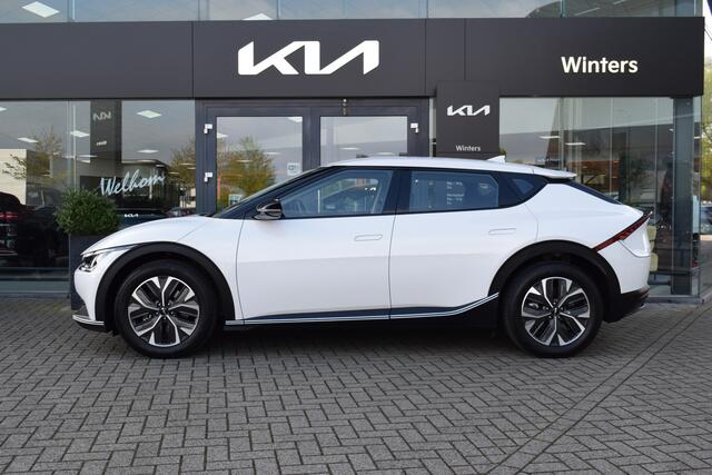 KIA EV6 77.4kWh Light ECC Cr.Control-Adaptief Navi+Camera+BT Leder/Stof Trekhaak 19"LMV 7.770km Tot 10Jr. Kia-Garantie