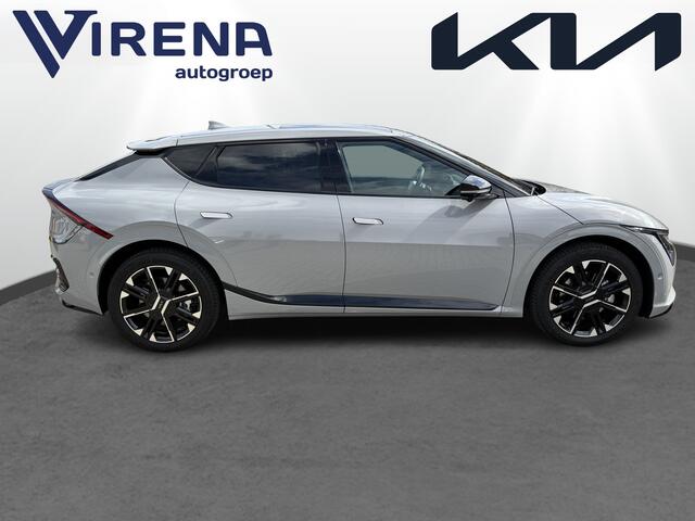 KIA EV6 GT-Line 84 kWh Rijdende Demo - Apple Carplay/Android Auto - Adaptief Cruise Control - Dodehoekdetectie - Stoel -/stuurverwarming Fabrieksgarantie 09-2031