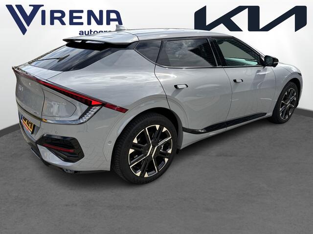 KIA EV6 GT-Line 84 kWh Rijdende Demo - Apple Carplay/Android Auto - Adaptief Cruise Control - Dodehoekdetectie - Stoel -/stuurverwarming Fabrieksgarantie 09-2031