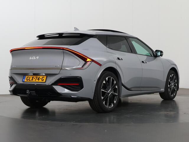KIA EV6 GT-Line pano 84.0kWh Elektromotor 168kW | Afneembare trekhaak | Panoramadak | Meridian Audio | Elekt. Stoelverstelling met geheugen | Stoelventilatie | Head-Up Display |