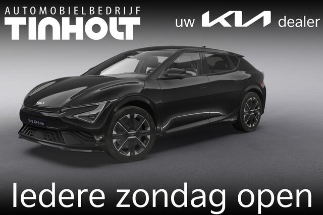 KIA EV6 GT-Line 84 kWh - Direct uit voorraad leverbaar - Aurora Black Pearl