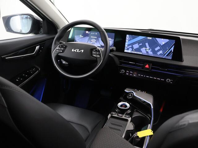 KIA EV6 Edition Advanced 77.4 kWh | 20 Inch lichtmetalen velgen | Lederen Bekleding | Stoel/Stuurwielverwarming | Elekt. Stoelverstelling met geheugen |