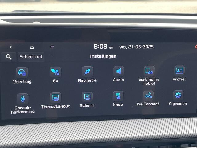 KIA EV6 GT-Line 77.4 kWh Navigatie, Schuifdak, LED, 19"Lm, Adaptive Cruise Control, Stoel/Stuurverwarming