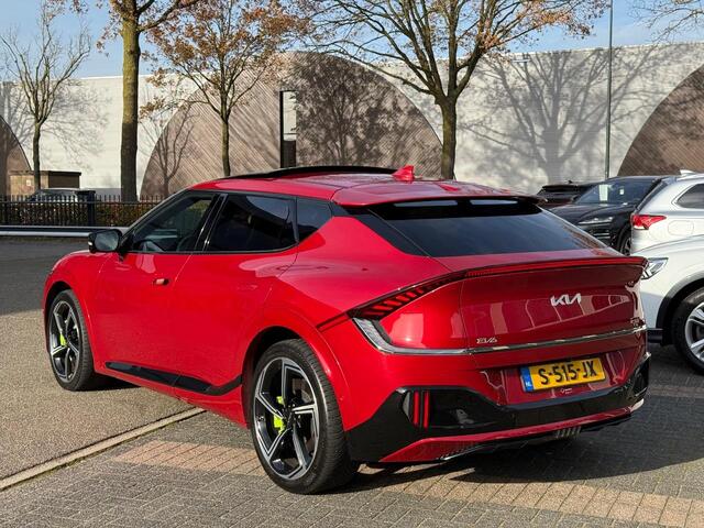 KIA EV6 GT AWD 77.4 kWh 585PK!| PANO | KIA GARANTIE T/M 2029 | STOEL/STUUR VERW. | 360 CAMERA| ELEK. ACHTERKLEP| HEAD-UP| MERIDIAN AUDIO|