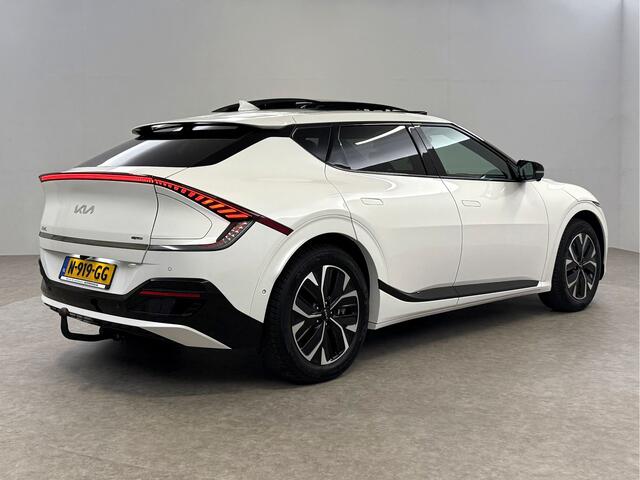 KIA EV6 GT-Line 77 kWh 228PK | SOH 96% | Meridian | Pano | Virtual | 360° | HUD | Stoel/Stuur verw. | Memory | Sfeer | Trekh. | Carplay
