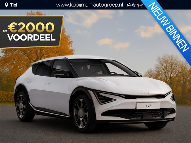 KIA EV6 Light Edition 63 kWh Nu ¤2.000,- voordeel! Nu tijdelijk extra scherp geprijsd!