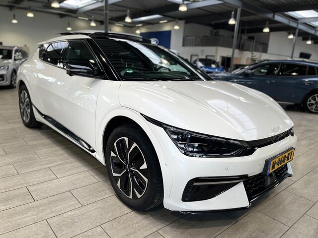 KIA EV6 GT-Line 77.4 kWh | Stoel verwarming -koeling | Pano | 360 Camera | Adapt. Cruise | Elek. Stoelen | 100% Dealer onderhouden