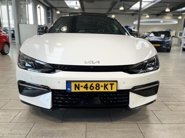 KIA EV6 GT-Line 77.4 kWh | Stoel verwarming -koeling | Pano | 360 Camera | Adapt. Cruise | Elek. Stoelen | 100% Dealer onderhouden