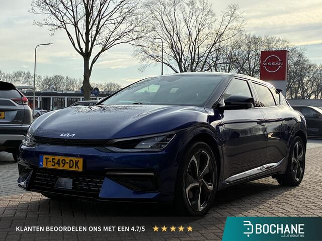 KIA EV6 GT-Line 77.4 kWh | SOH 98% | elektrisch glazen schuif-/kanteldak | Carplay/Android | Full Map Navigatie |