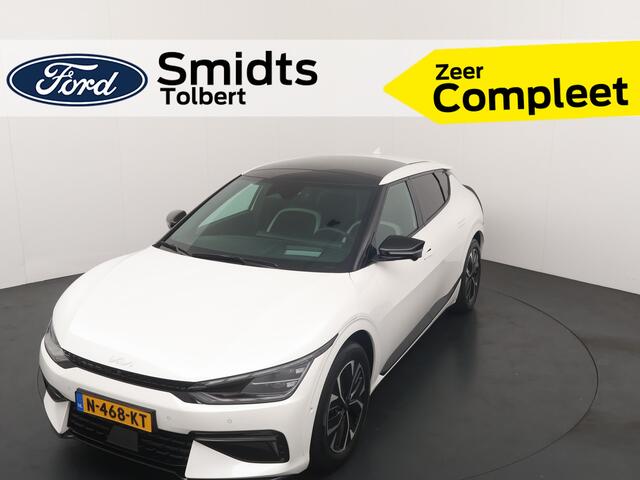 KIA EV6 GT-Line 77.4 kWh | Stoel verwarming -koeling | Pano | 360 Camera | Adapt. Cruise | Elek. Stoelen | 100% Dealer onderhouden