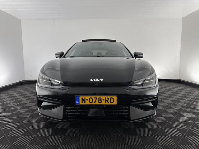KIA EV6 GT-Line 77.4 kWh (INCL.BTW) Aut. *HEATPUMP | PANO | HEAD-UP | LEATHER-ALCANTARA | ADAPTIVE-CRUISE | DIGI-COCKPIT | MERIDIAN-AUDIO | MEMORYPACK | FULL-LED | KEYLESS | TOPVIEW | DAB | BLINDSPOT | NAVI-FULLMAP |