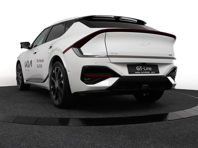 KIA EV6 GT-Line 84 kWh - *DEMO* - Direct leverbaar - Facelift - LED - Stoel-/stuurverwarming - Panorama dak - Fabrieksgarantie tot 09-2031