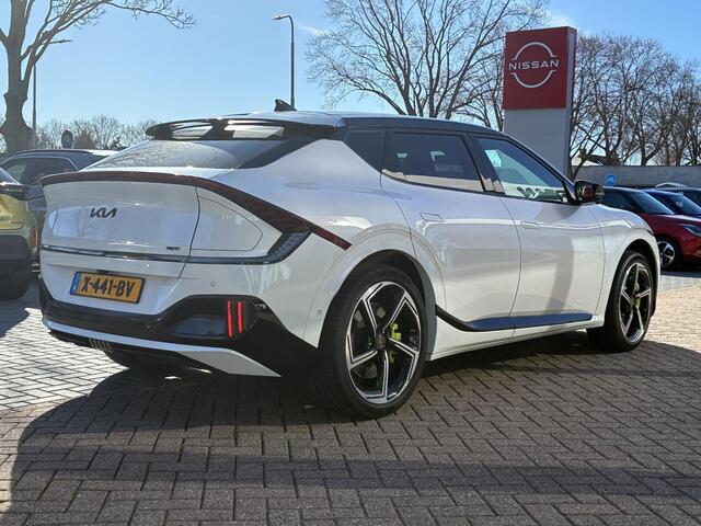 KIA EV6 GT AWD 77.4 kWh 585PK | SOH 97,8% | Dodehoekassistent | Glazen schuif/kanteldak | 360° Camera