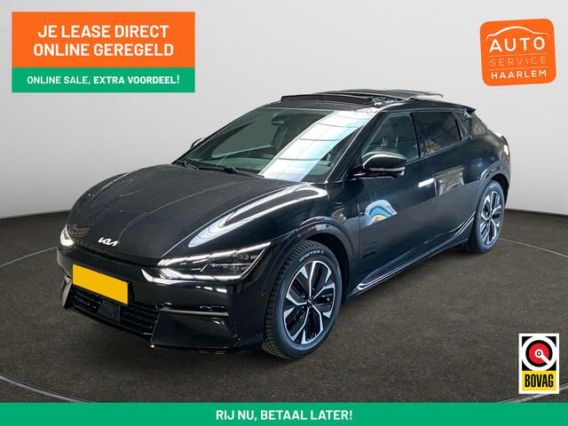 KIA EV6 GT-Line 77.4 kWh SOH 100%, Head Up, Panoramadak, Stoelventilatie, Trekhaak, Stuur/Stoelverwarming