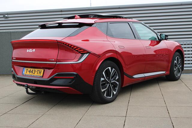 KIA EV6 GT-Line 77.4 kWh SCHUIFDAK, TREKHAAK 1600KG TREKGEWICHT, LEDER, ALARM